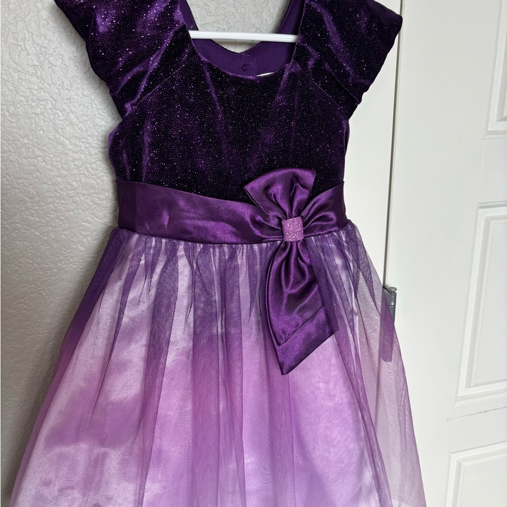 Jona Michelle Purple Girls' Dress